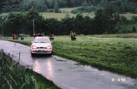 Jacek Sikora i Marek Kaczmarek - Daewoo Lanos.