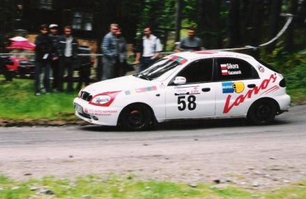 Jacek Sikora i Marek Kaczmarek - Daewoo Lanos.