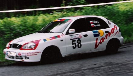 Jacek Sikora i Marek Kaczmarek - Daewoo Lanos.