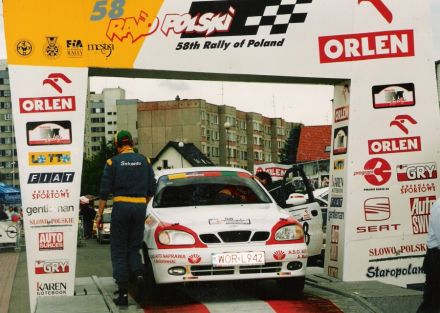 Jacek Sikora i Marek Kaczmarek - Daewoo Lanos.
