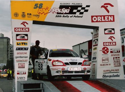 Jacek Sikora i Marek Kaczmarek - Daewoo Lanos.