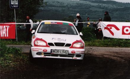 Jacek Sikora i Marek Kaczmarek - Daewoo Lanos.