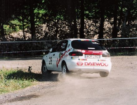 Jacek Sikora i Marek Kaczmarek - Daewoo Lanos.