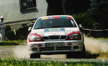 Jacek Sikora i Marek Kaczmarek - Daewoo Lanos.
