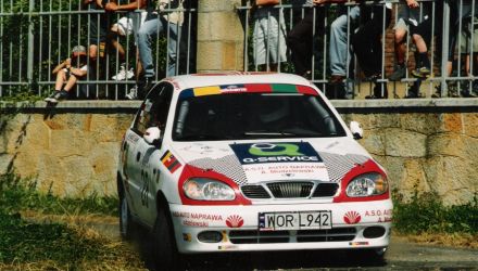 Jacek Sikora i Marek Kaczmarek - Daewoo Lanos.