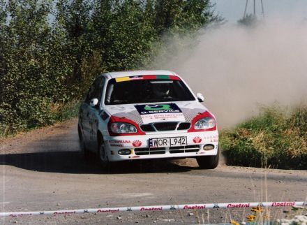 Jacek Sikora i Marek Kaczmarek - Daewoo Lanos.