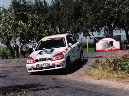 Jacek Sikora i Marek Kaczmarek - Daewoo Lanos.