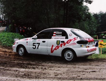 Jacek Sikora i Marek Kaczmarek - Daewoo Lanos.