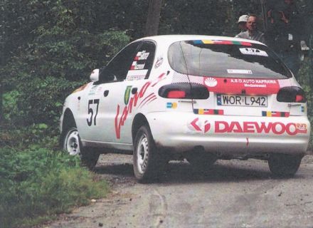 Jacek Sikora i Marek Kaczmarek - Daewoo Lanos.