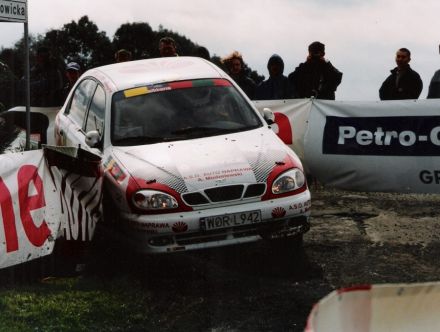 Jacek Sikora i Marek Kaczmarek - Daewoo Lanos.