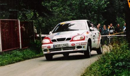 Jacek Sikora i Marek Kaczmarek - Daewoo Lanos.