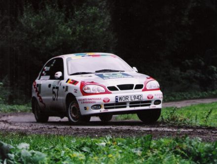 Jacek Sikora i Marek Kaczmarek - Daewoo Lanos.