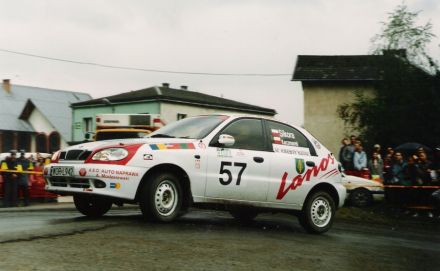 Jacek Sikora i Marek Kaczmarek - Daewoo Lanos.