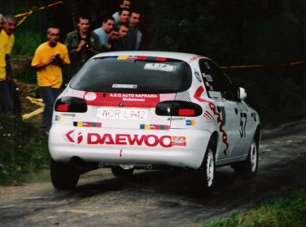 Jacek Sikora i Marek Kaczmarek - Daewoo Lanos.