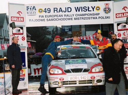 Jacek Sikora i Marek Kaczmarek - Daewoo Lanos.