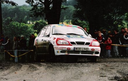 Jacek Sikora i Marek Kaczmarek - Daewoo Lanos.