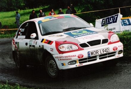 Jacek Sikora i Marek Kaczmarek - Daewoo Lanos.