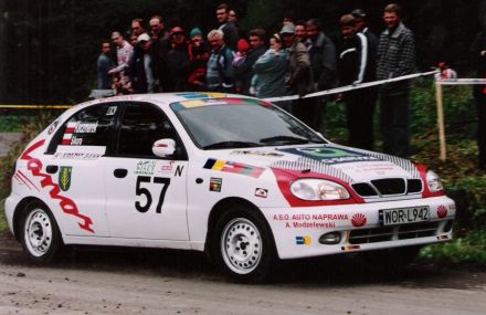 Jacek Sikora i Marek Kaczmarek - Daewoo Lanos.