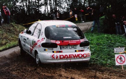 Jacek Sikora i Marek Kaczmarek - Daewoo Lanos.