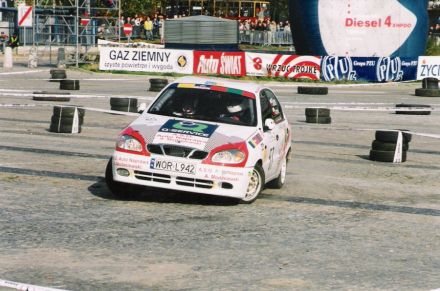 Jacek Sikora i Marek Kaczmarek - Daewoo Lanos.