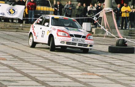 Jacek Sikora i Marek Kaczmarek - Daewoo Lanos.