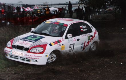 Jacek Sikora i Marek Kaczmarek - Daewoo Lanos.