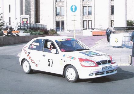 Jacek Sikora i Marek Kaczmarek - Daewoo Lanos.
