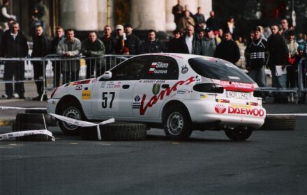 Jacek Sikora i Marek Kaczmarek - Daewoo Lanos.