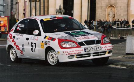 Jacek Sikora i Marek Kaczmarek - Daewoo Lanos.