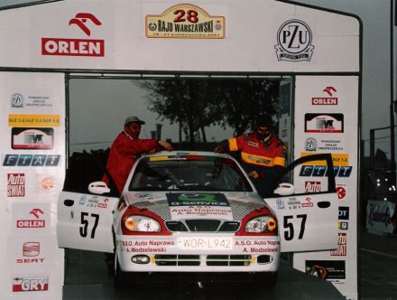 Jacek Sikora i Marek Kaczmarek - Daewoo Lanos.