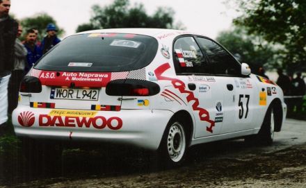 Jacek Sikora i Marek Kaczmarek - Daewoo Lanos.