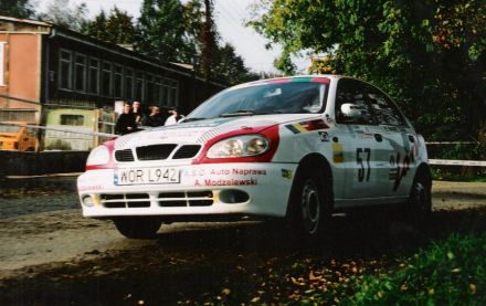 Jacek Sikora i Marek Kaczmarek - Daewoo Lanos.
