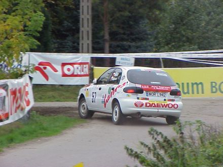 Jacek Sikora i Marek Kaczmarek - Daewoo Lanos.