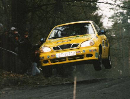 Kamil Skóra i Marek Kaczmarek - Daewoo Lanos.