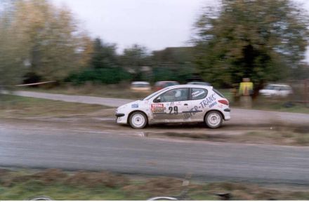 Krzysztof Kobus i Marek Kaczmarek - Peugeot 206 XS.