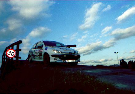 Krzysztof Kobus i Marek Kaczmarek - Peugeot 206 XS.
