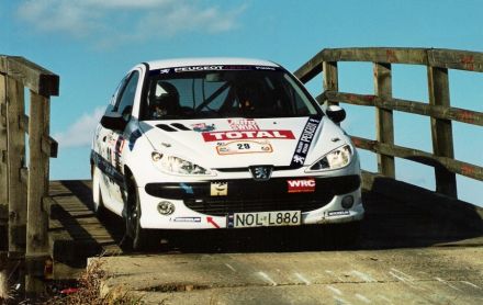 Krzysztof Kobus i Marek Kaczmarek - Peugeot 206 XS.
