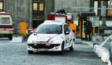 Krzysztof Kobus i Marek Kaczmarek - Peugeot 206 XS.