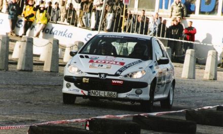 Krzysztof Kobus i Marek Kaczmarek - Peugeot 206 XS.