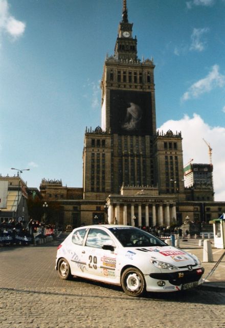 Krzysztof Kobus i Marek Kaczmarek - Peugeot 206 XS.