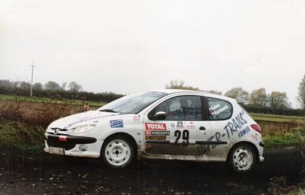 Krzysztof Kobus i Marek Kaczmarek - Peugeot 206 XS.