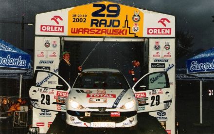 Krzysztof Kobus i Marek Kaczmarek - Peugeot 206 XS.
