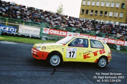 Krzysztof Szumowski i Marek Kaczmarek - VW Golf III GTi 16V.