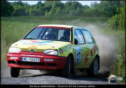 Krzysztof Szumowski i Marek Kaczmarek - VW Golf III GTi 16V.