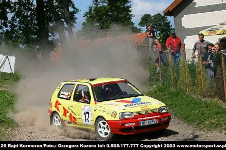 Krzysztof Szumowski i Marek Kaczmarek - VW Golf III GTi 16V.