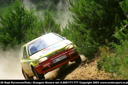 Krzysztof Szumowski i Marek Kaczmarek - VW Golf III GTi 16V.