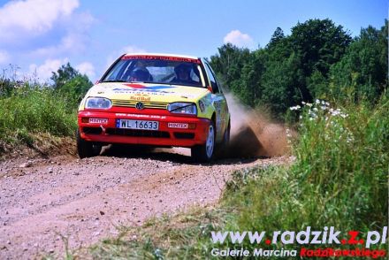 Krzysztof Szumowski i Marek Kaczmarek - VW Golf III GTi 16V.