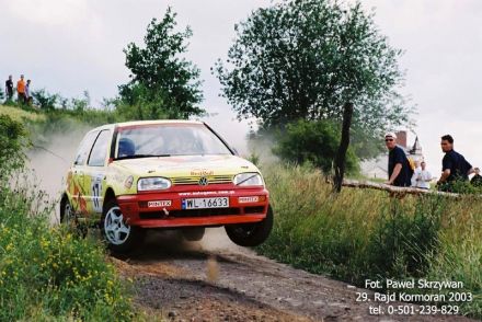 Krzysztof Szumowski i Marek Kaczmarek - VW Golf III GTi 16V.