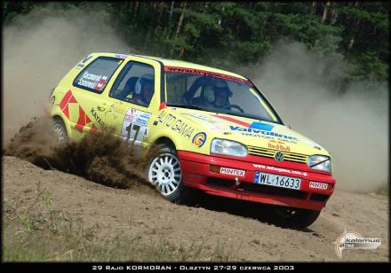 Krzysztof Szumowski i Marek Kaczmarek - VW Golf III GTi 16V.