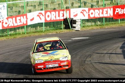 Krzysztof Szumowski i Marek Kaczmarek - VW Golf III GTi 16V.